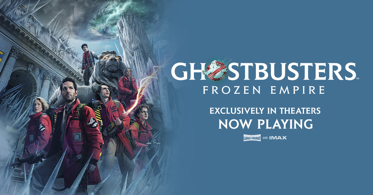 Ghostbusters: Frozen Empire, Official Website