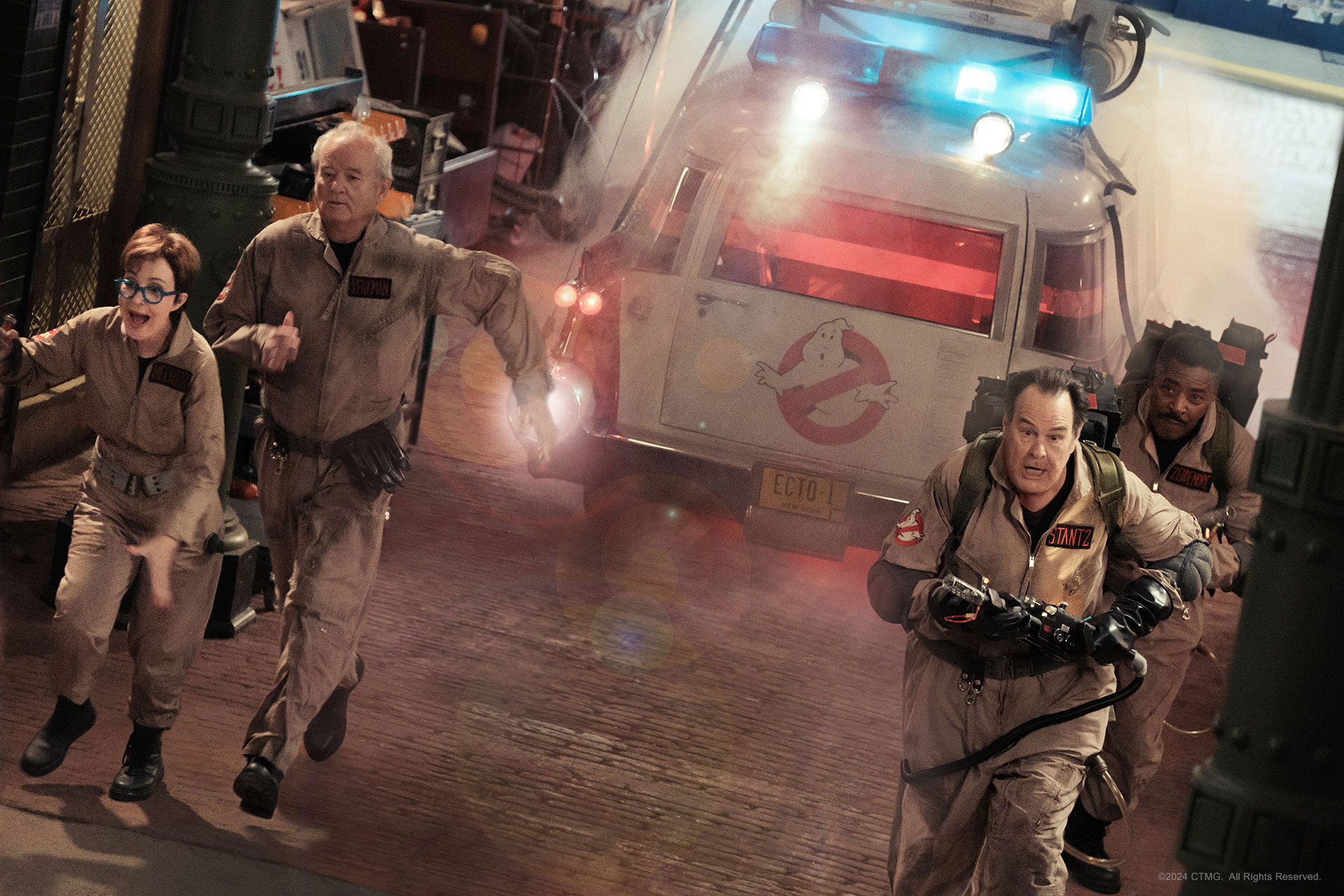 Ghostbusters: Frozen Empire, Official Website